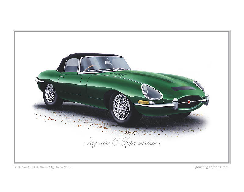 Jaguar Xke. quot;Jaguar E-Type Series 1quot;