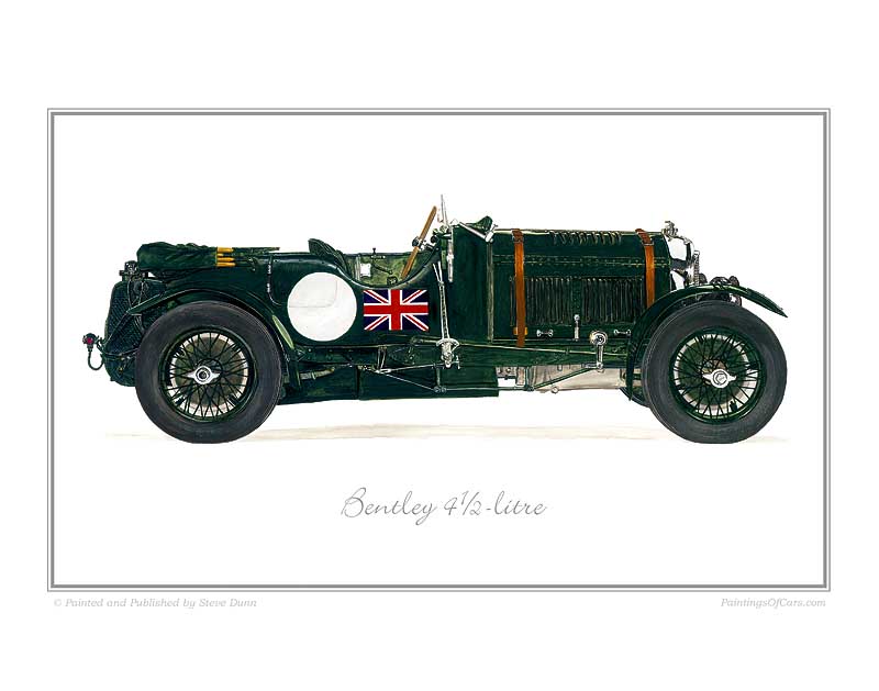 The Bentley 4 1 2litre or'Blower Bentley' was one of Britain's most