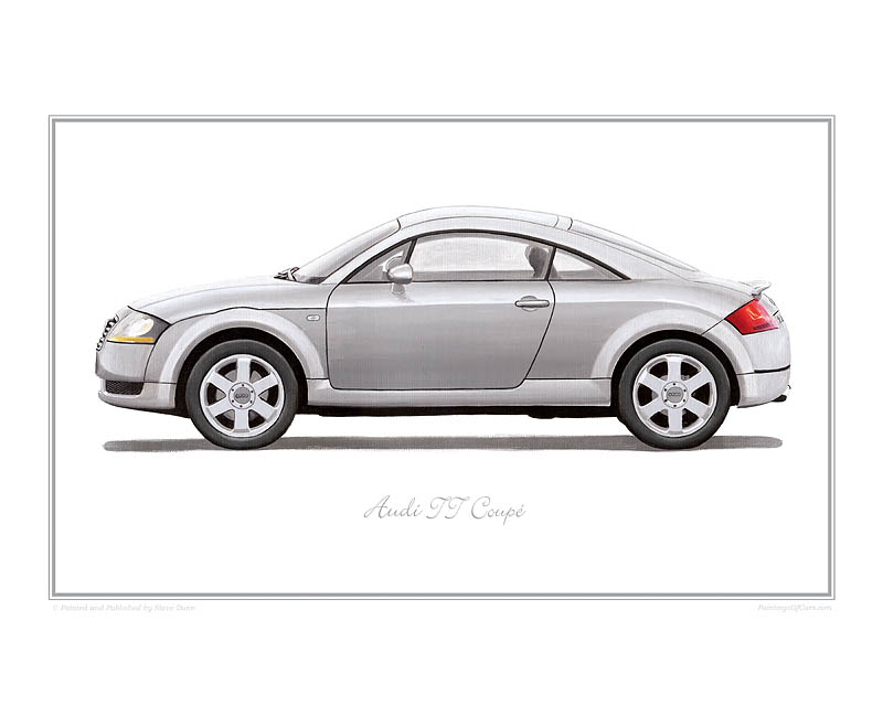 Audi TT Coupe Car print