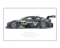 BMW M3 Coupe classic car print